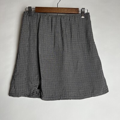 American Eagle Women’s Plaid Mini Skirt Size S Lined