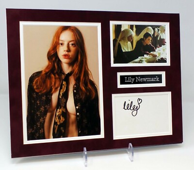Lily Newmark Signed Mounted Photo Display + COA  August in Welcome To Mercy