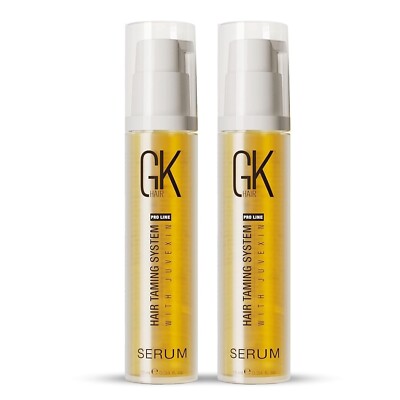 GK HAIR Hair Serum for women men pack of 2 argon oil 0.34 Fl Oz