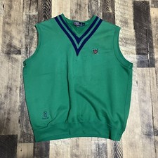 Vintage Polo Ralph Lauren Golf Vest Green XL