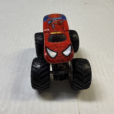 Hot Wheels Monster Jam Truck Spider Man Diecast Marvel