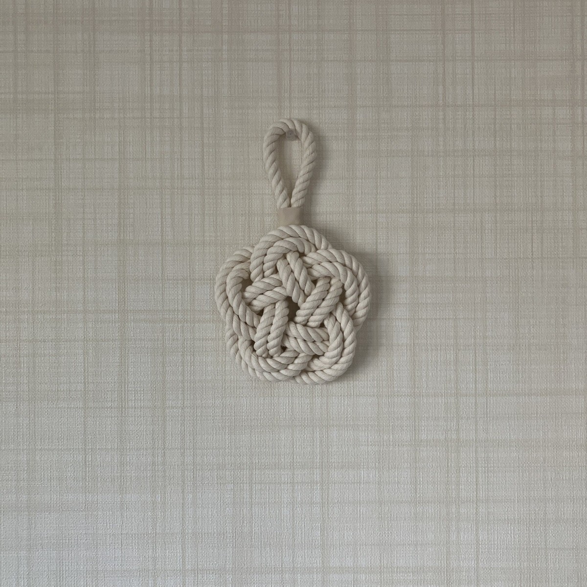 shimenawa × Boho interior Japanese decorative knot Umemusubi shimenawa × Boho interior Japanese decorative knot Umemusubi