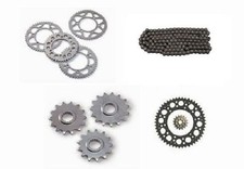 KIT CATENA CORONA PIGNONE FANTIC TRIAL 305 1987-1990 B6360