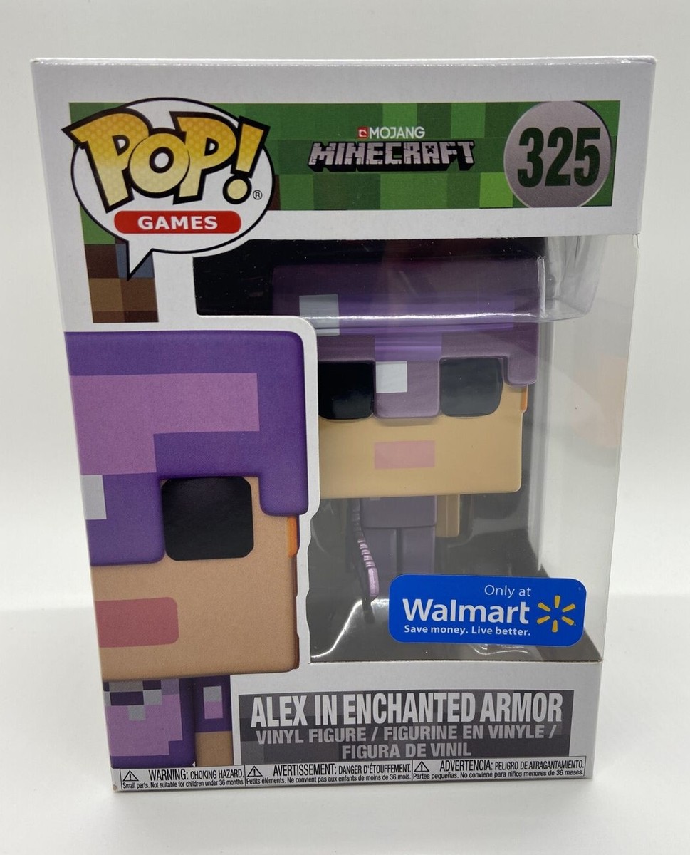 Funko POP Minecraft Alex in Enchanted Armor 325 Walmart