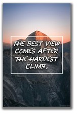 Success Motivational Poster Art Print Office School Classroom Decor Success Gift