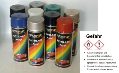 Motip Lackspray für Mercedes Benz 400ml DB Daimler Sprüh AutoSpray Lack