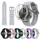 For Samsung Galaxy Watch 4 Classic 42/46mm,4 40/44mm Watch Band Wrist Strap/Case
