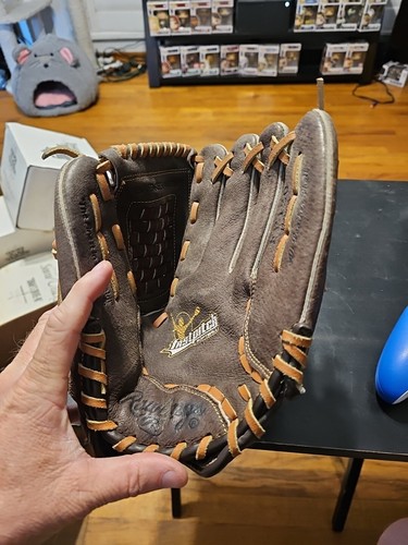 Rawlings FP120 12" Fastpitch Softball Glove Brown Leather Right Hand Throw RH Th - Picture 3 of 3