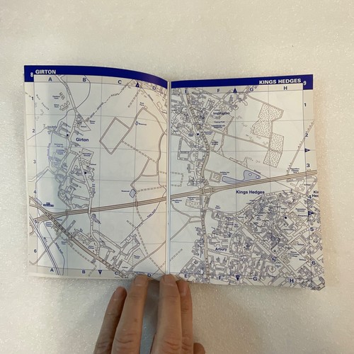 Local Red Book Cambridge Great Shelford Histon Sawston Travel Map Guide Atlas - Picture 9 of 16