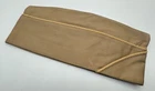 WW2 era US Military Overseas Garrison Side Cap Quartermaster Corps Buff 7-1/4
