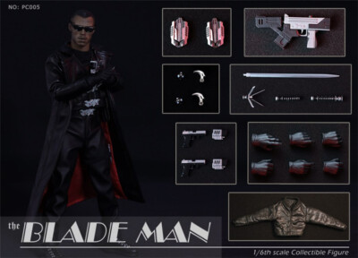 PC005 1/6 Scale Daywalker Blade Man Warrior Male Action Figure Instock