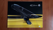 Book Depliant Brochure Alfa Romeo 4C Spyder