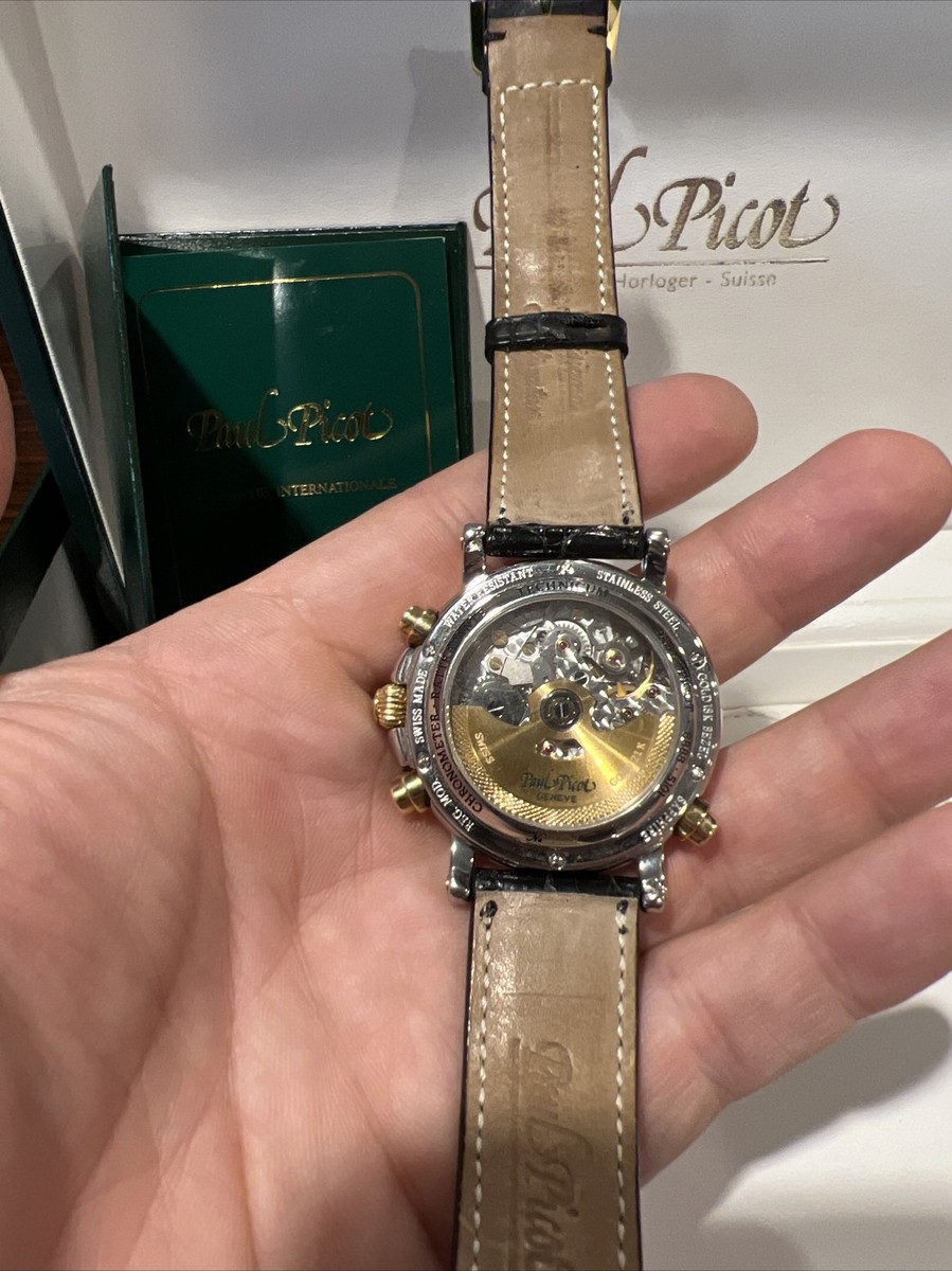 Paul Picot 18k/SS Technicum Rattrapante Chronograph  display picture 1