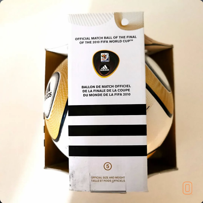 #ad #ad JOBULANI 2010 Official Match Soccer Ball FIFA World Cup JABULANI Thermal Size 5 $140.00