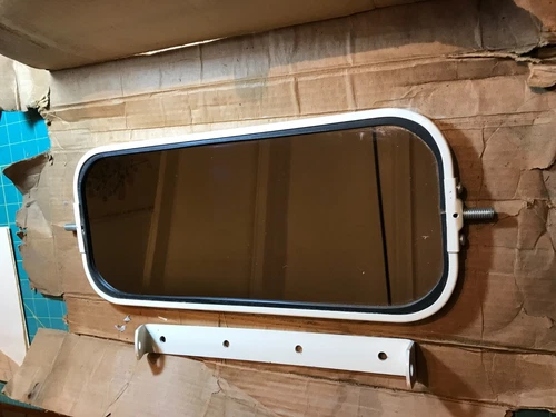 NOS OEM FORD TRUCK MIRROR C2TZ-17696-C WESTERN 6 X 16   1964 65 66 67 ? ROTUNDA