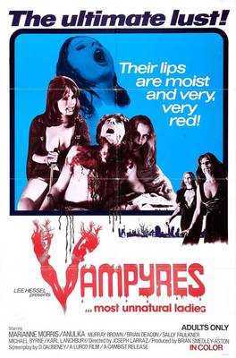 VAMPYRES Movie POSTER 27x40 C Marianne Morris Anulka Murray Brown Brian Deacon