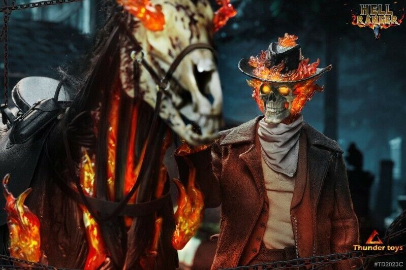Ghost Rider DX Hell Ranger Carter Slade Thunder Toys td2023b Ghost Rider DX Hell Ranger Carter Slade Thunder Toys td2023b