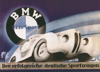 BMW M5 M3 pirelli old vintage retro style ad poster 11x15 reprint Just one look