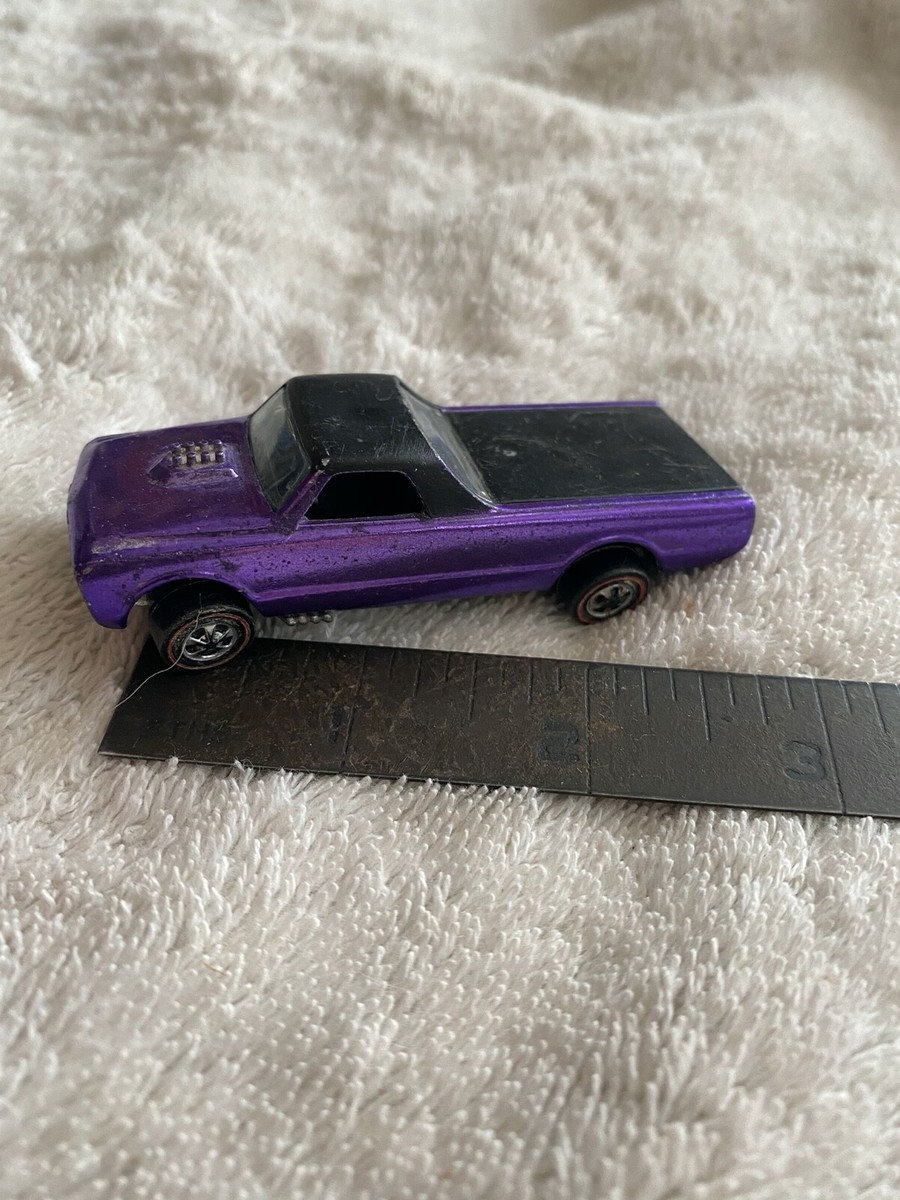 ミニカー Hot Wheels Custom Fleetside 1968 Redline 1968 Redline Hot Wheels Custom Fleetside Purple El Camino | eBay
