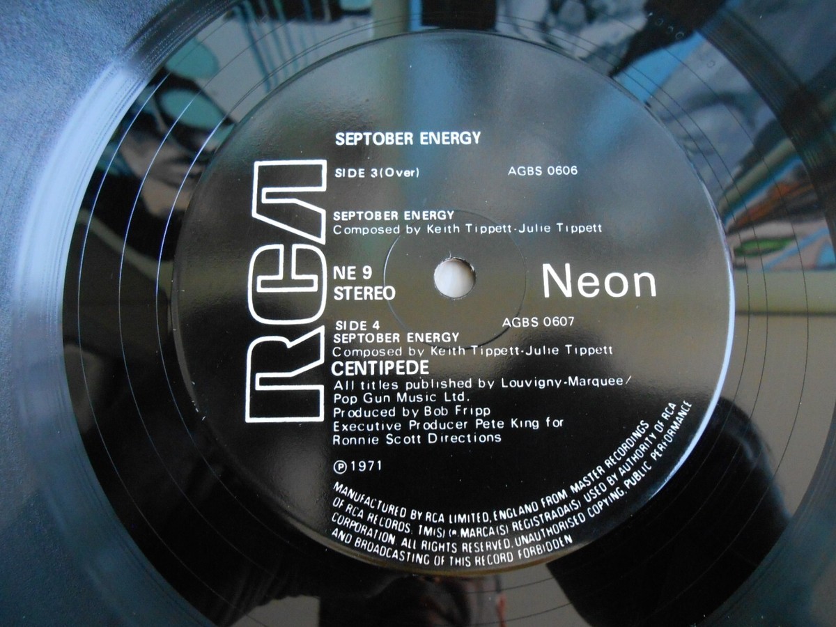 CENTIPEDE☆SEPTOBER ENERGY UK RCA Neon オリ Centipede: Septober 