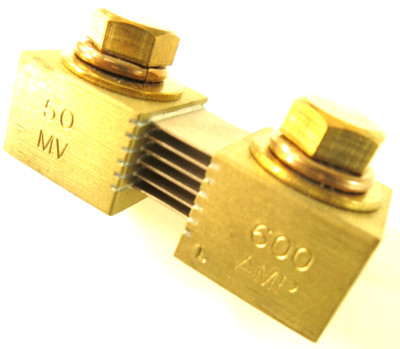 CANADIAN SHUNT 600 AMP - 50 MV ( LB 600-50-NB. ) DC AMMETER CURRENT SHUNT COPPER