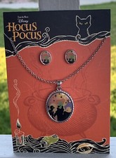 Hocus Pocus Sanderson Sisters Necklace  Earring Set