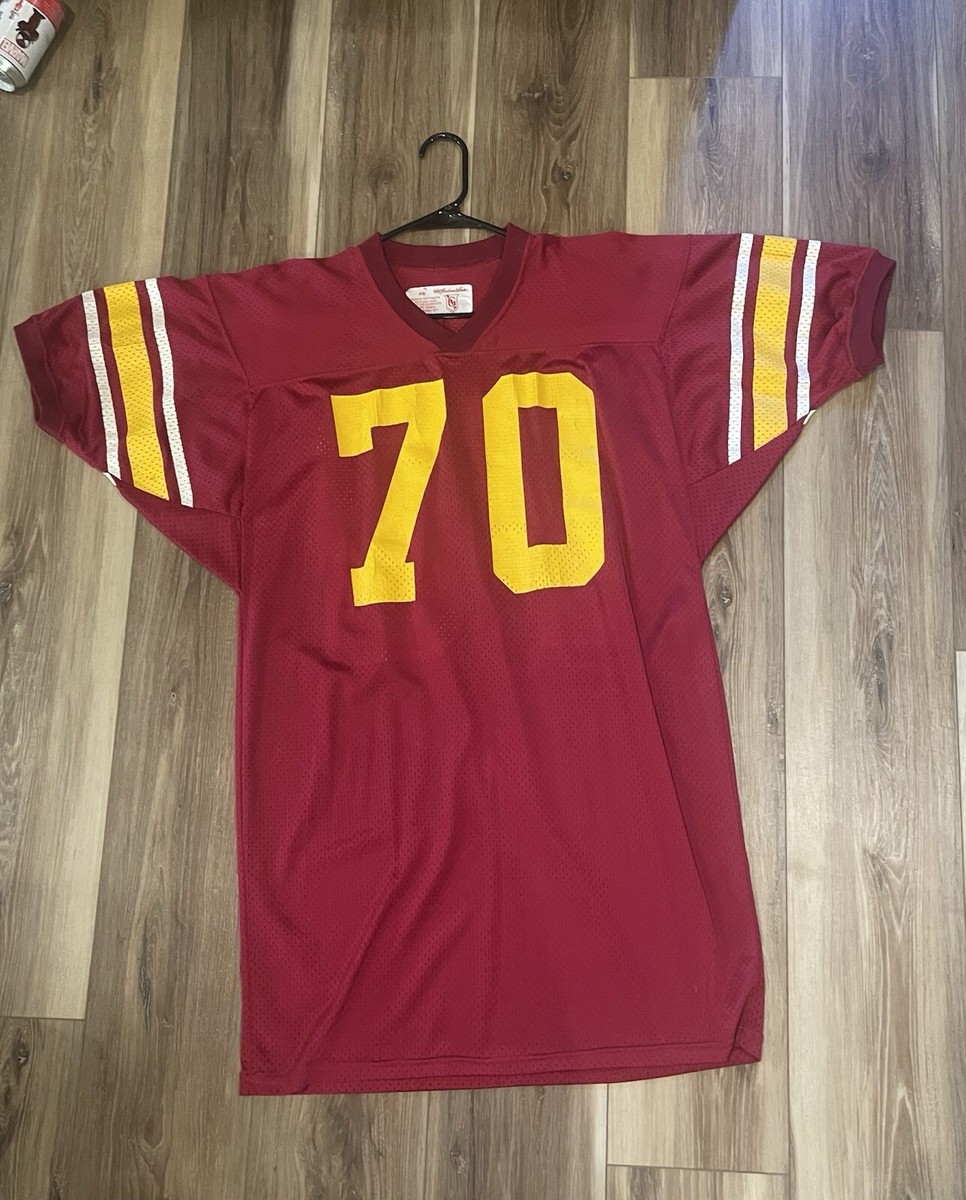 Rare Vintage Goodman Sons USC Trojans Football Jersey