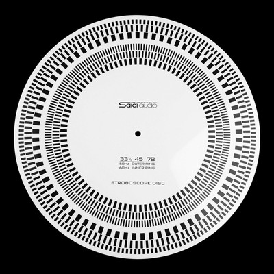 turntable strobe disc stroboscope acrylic speed mat phono alignment protractor ebay