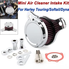 For Harley Air Cleaner Intake Filter Touring Road King Street Glide Softail Dyna