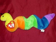 Ty Beanie Baby 1995 : Inch - Baby Inchworm Plush - Retired - #4044