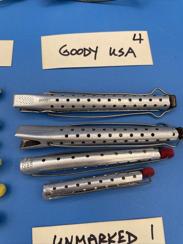 1950's Tip-Top Products Goody Perm Rods Hair Rollers 56 Pieces - Picture 6 of 17