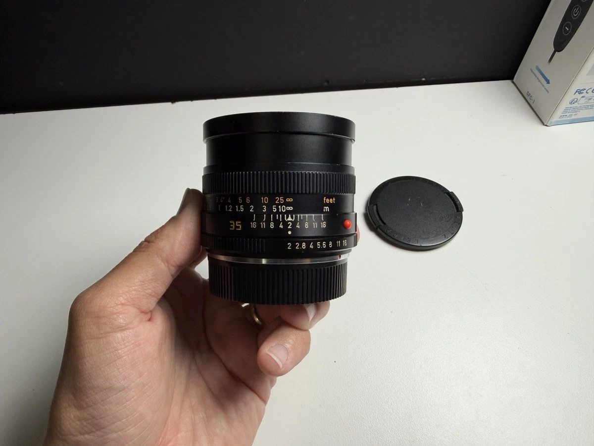 Leica SUMMICRON-R 35mm Focal Camera Lenses for sale | eBay