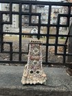 Antique Victorian Seashell Encrusted Nautical Lighthouse Lamp Folk Art Grotto — photo 2