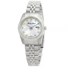 Mathey-Tissot Mathy III MOP Quartz White Dial Ladies Watch D910AI