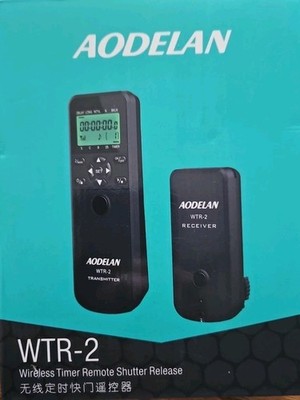 AODELAN WTR-2 Camera Wireless Time Remote Shutter Release with Cords for NIKON 