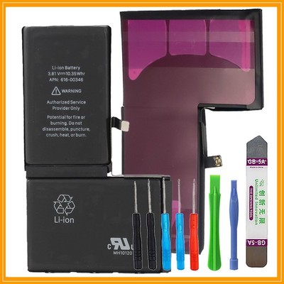 Akku für iPhone X 10 Batterie 2716 mAh Battery Accu Inkl. Werkzeug 