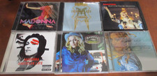 MADONNA MUSIC CD LOT (6) ALL DIFFERENT FREE SHIPPING POP ROCK 80'S 90'S MTV ERA