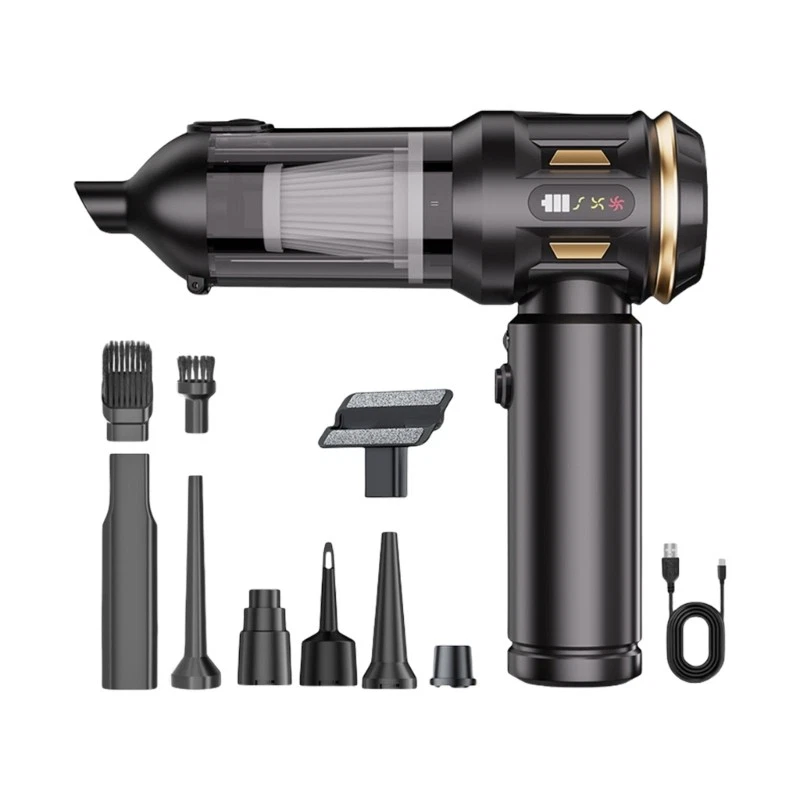 Home Cyclonic Technology Handheld Car Vacuum 6000mAh Battery Lightweight Design - Image 4 of 4