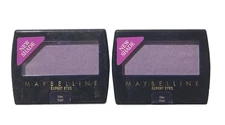 2* Maybelline Expert Eyes Eye Shadow D-107 VIEW VIOLET .10 oz./2.9g. Sealed