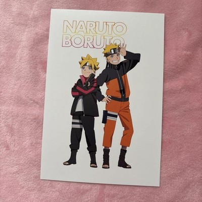 NARUTO THE LIVE2019 Postcard Naruto Boruto