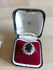 Ladie Diana Style Engagement Ring Made In Birmingham 1982 9ct Gold
