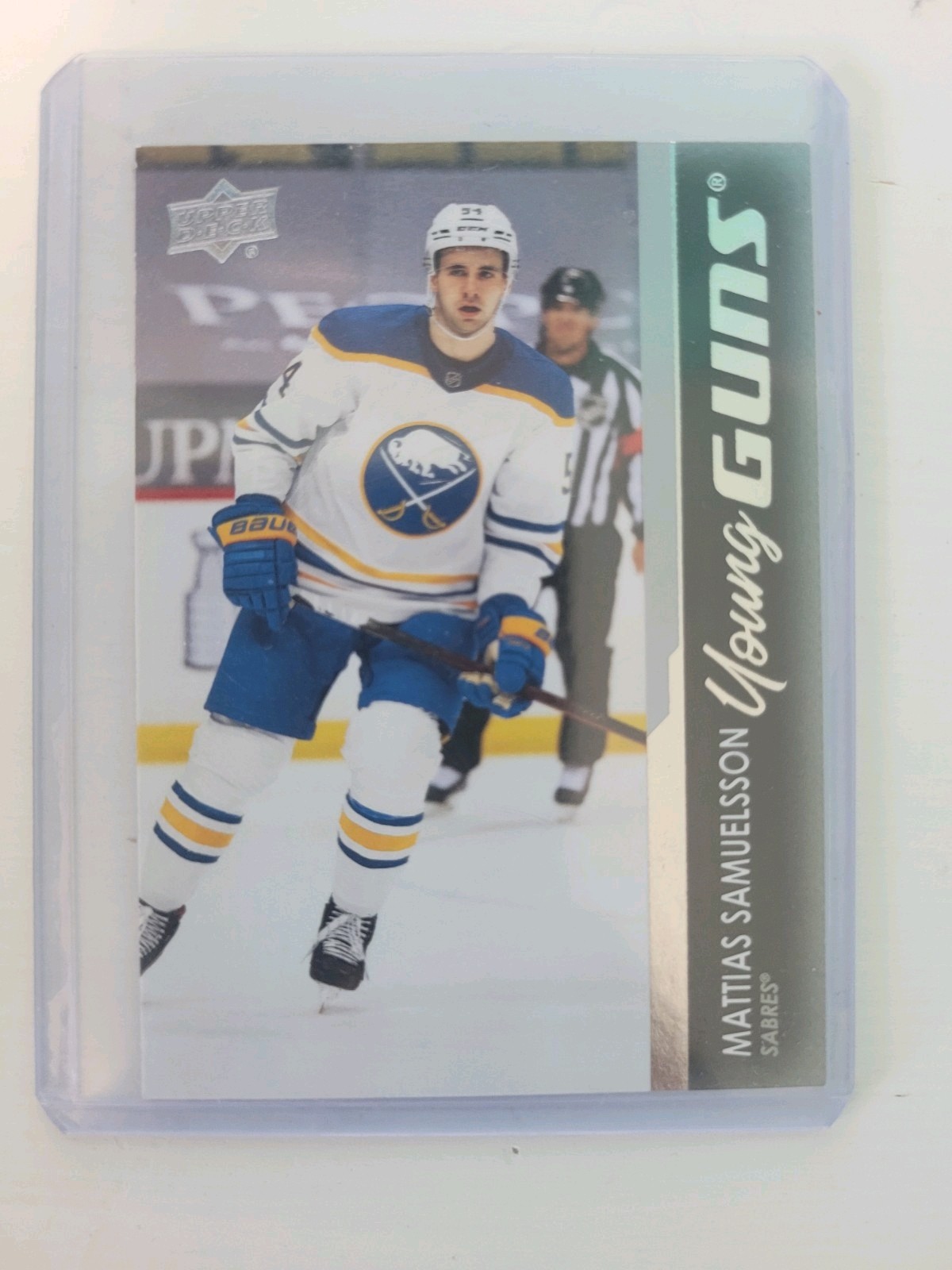 2021-22 NHL Upper Deck Series 1 Young Guns Mattias Samuelsson #230 (RC)