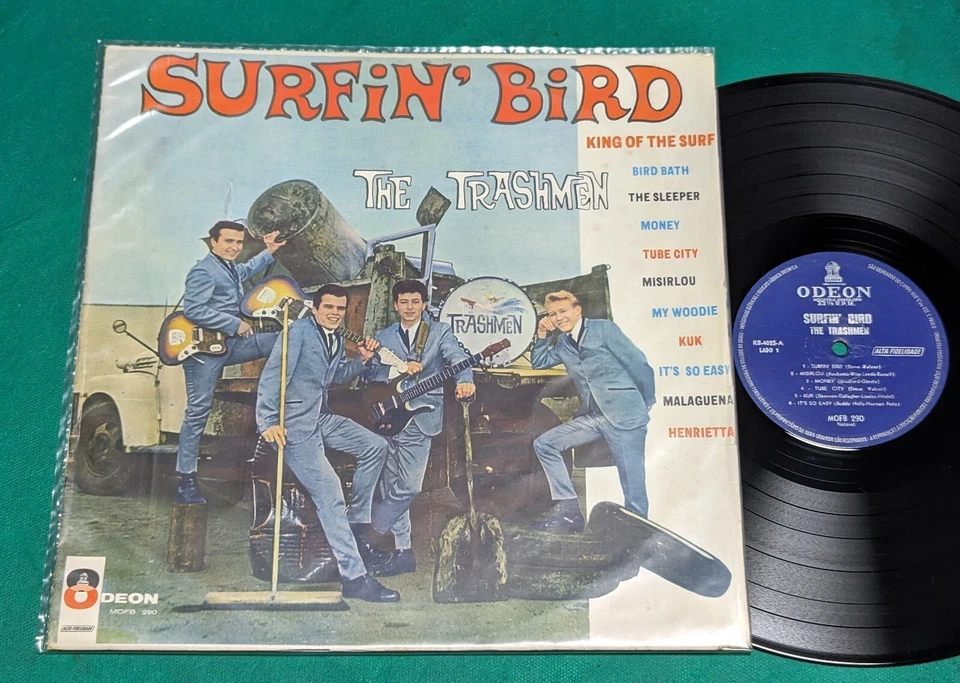 The Trashmen - Surfin' Bird БРАЗИЛИЯ 1-й пресс Lp МОНО 1964 Дифф Обложка - Изображение 4 из 4