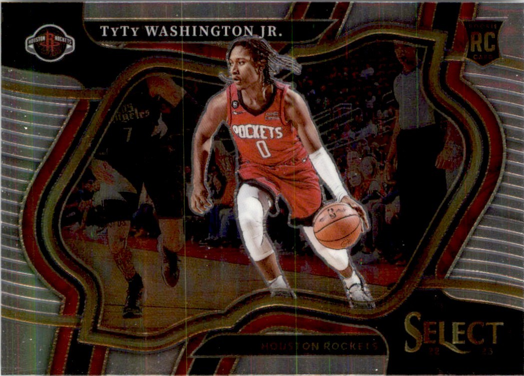 TyTy Washington Jr. 2022-23 Panini Select Courtside RC #269 Houston Rockets