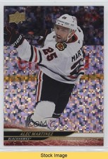 2024-25 Upper Deck Extended Series Speckled Rainbow Foil Alec Martinez READ 1pi7