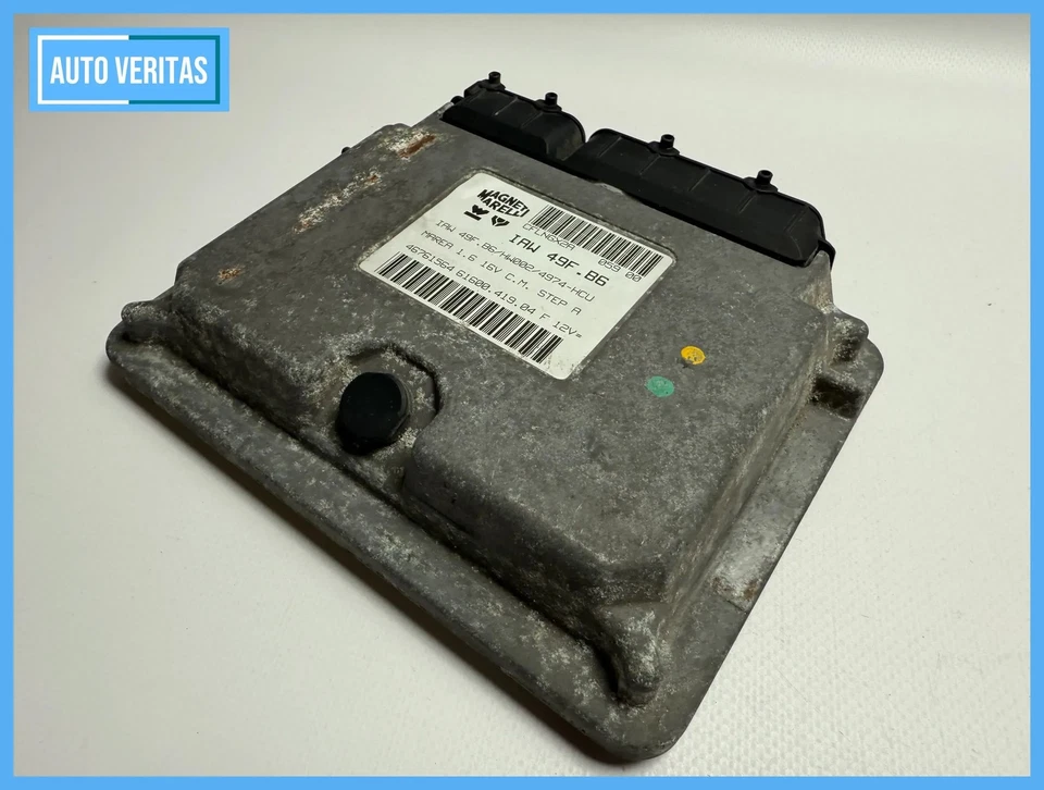 Original Fiat Marea 185 1.6 16V 103PS engine control unit 46761564 IAW 49F.B6 - Image 2 of 4