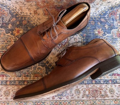 J. Murphy Dress Shoes Mens Size 14 M Brown Leather Captoe Business Formal  City | eBay