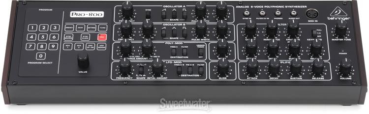 Behringer Pro-800 8-voice Polyphonic Analog Synthesizer
