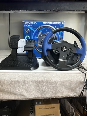 Thrustmaster T150 Force Feedback Racing Wheel and Pedals PS4 PS3 Untested