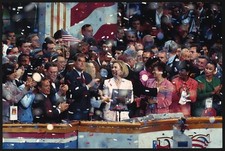 Chicago IL Bill Clinton Hillary Gore Simon 1996 DNC Nomination Celebration